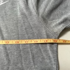 Nike Men’s Polo Shirt Top Short Sleeve Grey Medium M See Pics