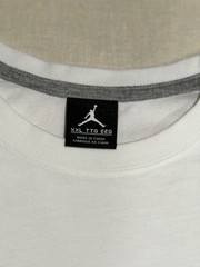 Jordan Jumpman Colorblock T-Shirt Crew Neck White Black Red Men’s 2XL