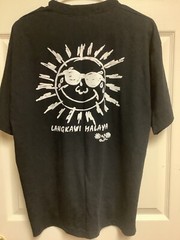 Langkawi Malaysia Black Men’s Shirt Sun No Size Tag READ