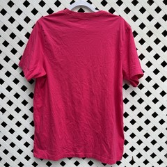 Nike Red T-Shirt White Embroidered Swoosh Size Men’s Large Sportswear