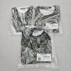 Goodthreads T-Shirt Mens XL Short Sleeve Blurred Camo 100% Cotton Lot of 3