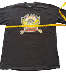 Vintage Larry Graham Graham Central Station T Shirt XL Black Funk Soul Band Tee
