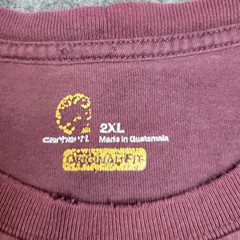 Carhartt Shirt Mens 2XL Workwear Spell Out Pocket Heavy Construction BUNDLE LOT