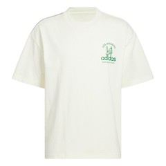 adidas Originals Sport Design Studio Jabbar Graphic Tee Ivory Basketball Unisex