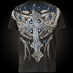 Xtreme Couture Affliction Men’s T-Shirt PANTHER Black Tattoo Biker S-5XL