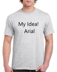 Custom TEXT/LOGO/PHOTO T-Shirt, Youth/Adult/Big Sizes to 6X, Many Colors!