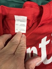 Vtg Kmart Shirt Mens 2xlRed Attention Kmart Shoppers Spellout Shopping Is Fun