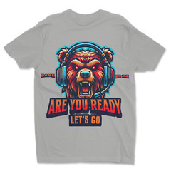Custom T-Shirt, Are You Ready Dtf Print On Next Level T-Shirt unisex Soft Cotton