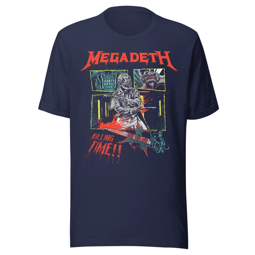Megadeth – Killing Time Jumbo Print T Shirt
