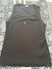 Saint Laurent Paris Cassandre Men’s Tank Top Black XXL Round Neck Logo