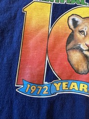 Vintage San Diego Zoo Wild Animal Park Large T Shirt 1982 Single Stitch Made USA