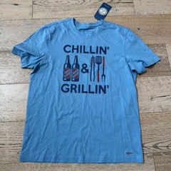 NEW Life Is Good Tshirt Lot 4 Men’s XXL L Short Sleeve Crusher Tee 100% Cotton