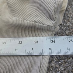 Polo Sport Ralph Lauren Mens XXL Beige Ribbed Cotton T-Shirt Made in USA Vintage