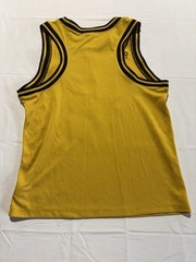 Harry Potter Hufflepuff Keeper Mesh Jersey Tank Top Adult Small Yellow BoxLunch
