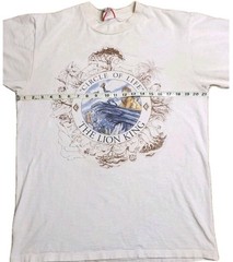 Vtg Disney Designs The Lion King Circle of Life 1994 Film T Shirt 90s Sz Large