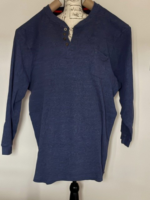 Boulder Creek by KingSize Men’s Big & Tall Navy Thermal Pocket Longer-Length 4XL