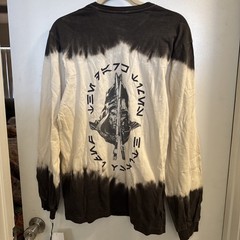 Star Wars Long Sleeve Tie-Dye Graphic tee Galaxy’s Edge Disney Darth Vader M
