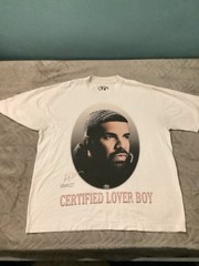 Flashback Certified Lover Boy Drake Graphic White Men’s T-Shirt XL