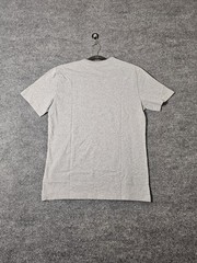 ASKET T-Shirt Gray Premium Organic Cotton Size Large Long Basic Crewneck