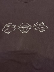 Vintage 2000s JNCO Five-0 Mugshot Black Shirt EXTREMELY RARE Size Medium See HTF