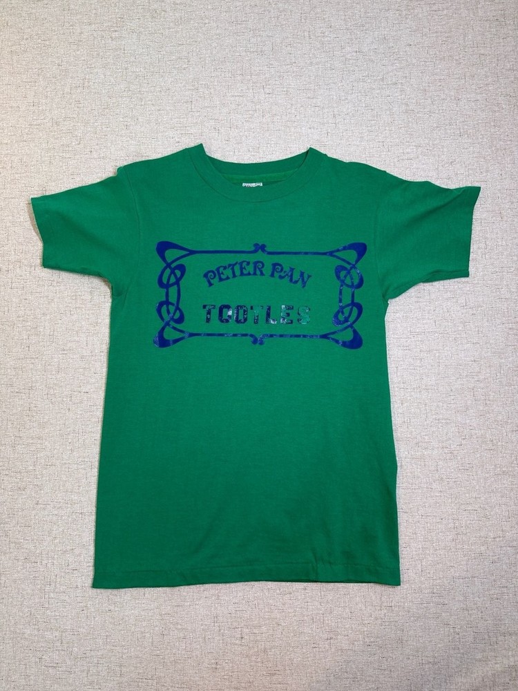 KIDS Vintage Hanes Fifty-Fifty Peter Pan Tootles Graphic T-Shirt