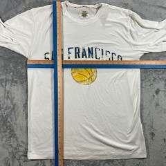 SAN FRANCISCO WARRIORS Vintage HWC T-Shirt Mens XL White 1962 Bamboo