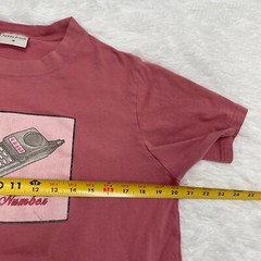 Teddy Fresh Lose My Number Graphic T-Shirt Mens Size M Medium Berry Short Sleeve