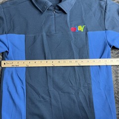 VTG eBay Shirt blue size S/M