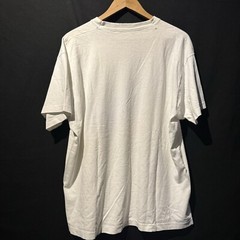 Vtg Elk CROSSING Shirt Mens Sz Large White Used Single Stitch Holes 90s