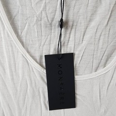 MONFRÈRE Travis Tank Men’s M Blanc Scoop Neckline Sleeveless Pullover Style