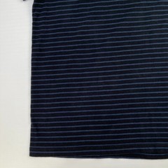 Topman Shirt Men Medium Slim Fit Navy Stripe Navy Classic Work Party Core Go
