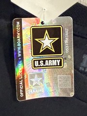 “United States Army Ft Bliss, TX 1775” Double Sided Black T Shirt – Sz XL – NWT