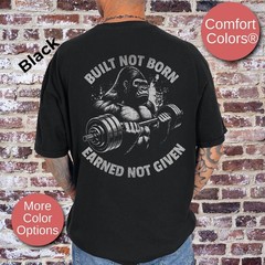 Weightlifting Fitness Shirt Gym Workout Weightlifting Bodybuilding MMA Tee