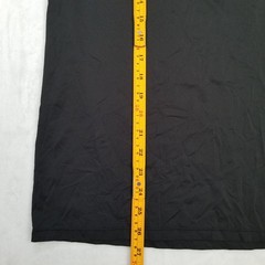 UNIQLO AIRism Men’s Small Black Stretch T-Shirt V-Neck Short Sleeve Casual