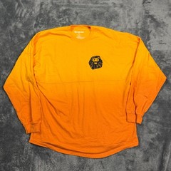 Disney The Lion King Spirit Jersey Orange Ombre Long Sleeve Shirt Adult XL Simba