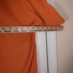Carhartt tshirt mens 4XL XXXXL orange short sleeve crew neck pocket work wear