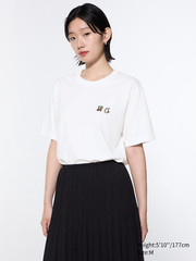 Uniqlo White FINAL FANTASY Short-Sleeve Graphic T-Shirt Men Sizes XS,S,M,L,XL