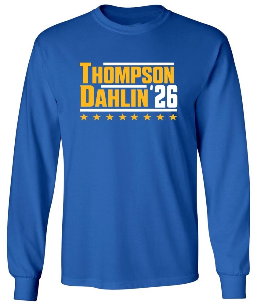 Tage Thompson Rasmus Dahlin Sabres long Sleeve T-Shirt Adult 4XL