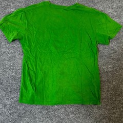 John Deere T-Shirt Mens Size L Green Graphic Tractor Logo Short Sleeve Tee