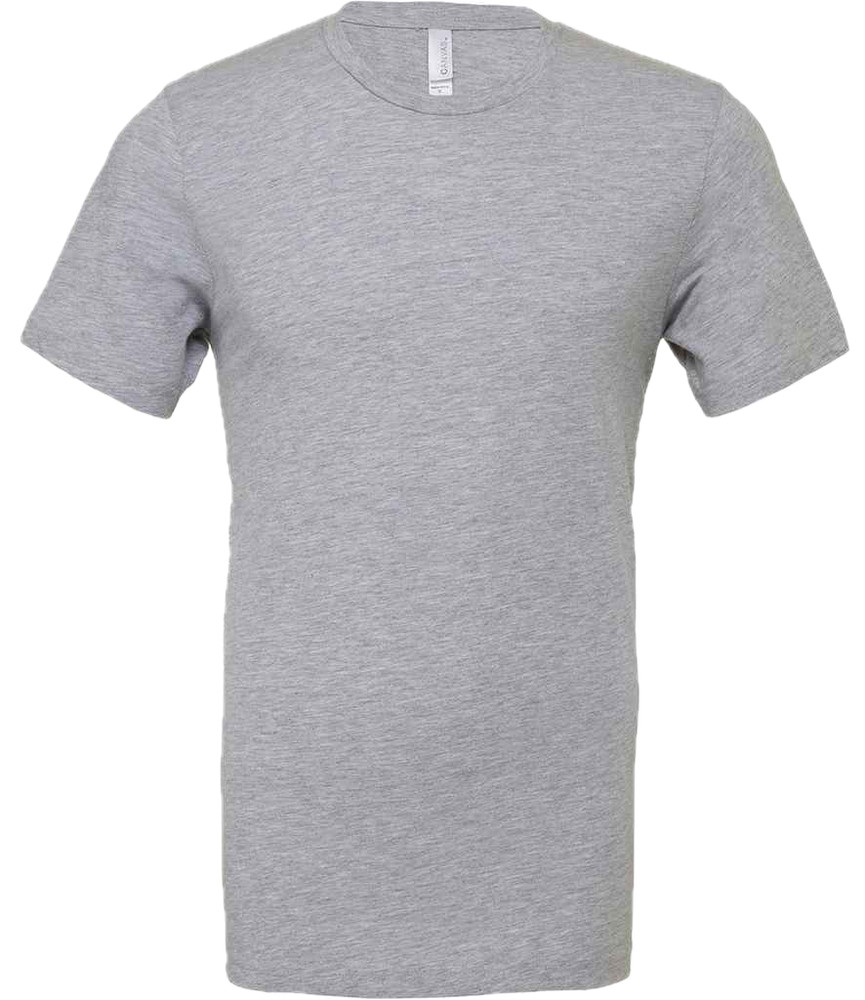 Canvas Unisex Heather CVC T-Shirt Bella+Canvas Short Sleeve Crew Neck Tee