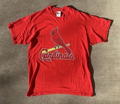 Vintage MLB 1998 St Louis Cardinals Pro Player Red T-Shirt Size Men’s XL 90s