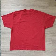 Men’s XL Red Cotton Crew Neck Short Sleeve Graphic Print T-Shirt Casey Jones
