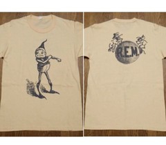80s R.E.M T-Shirt Alt. Rock Elf Artwork Elves Album sand tee classic