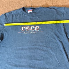 Champion USCG United States Coast Guard T-Shirt Mens XL Navy Semper Paratus Tee