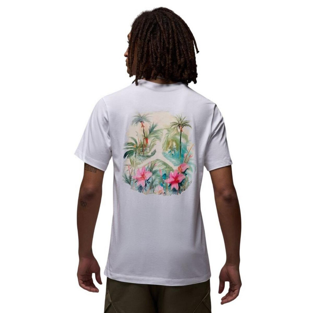 Jordan men’s Flight Essentials Jumpman T-Shirt Hawaii Vibe IB7520 size Large NWT