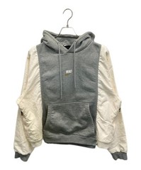 NIKE Pullover hoodie Gray x White DD5700-063