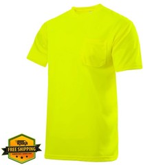 JORESTECH T-Shirt Yellow Medium, 5 Pack