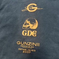 Gunzinii Mens Gunz DPT Respected By All Crew Neck T-Shirt Large Sold Out!!