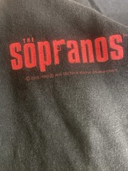 VTG 2000 Y2K Men’s Black HBO The Sopranos ‘Bada Bing!’ Logo T Shirt XXL *Flawed*
