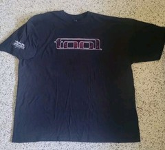Vintage 2007 TOOL T Shirt 10,000 Days Tour Los Angeles Red Eyes Black XXXL VGUC
